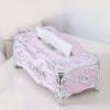 European Style Light Luxury Acrylic Tissue Box Pink01
