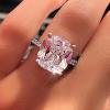 SIGNATURE COLLECTIONS 4 Claw Ultimate Zircon Shining Ring SGR016  01