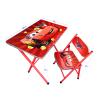 Childrens Folding Study Table And Chair Red Multicolor GM527-rmc01
