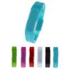 Sport Digital LED Watch Silicone Bangle Jelly Waterproof Bracelet for Unisex, Assorted Color01