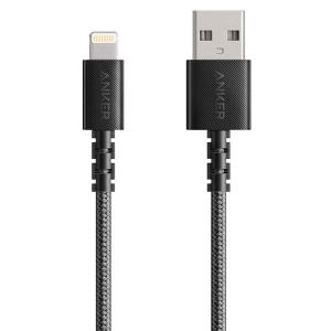 Anker A8012H11 Powerline Select+ USB Cable With Lightning Connector (3ft) Black-HV