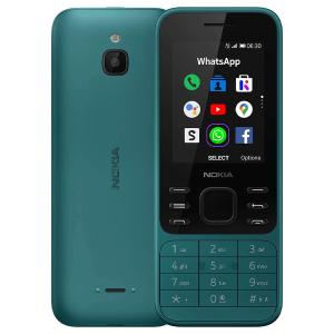 Nokia 6300 4G Ta-1287 Dual Sim Gcc Cyan Blue-HV