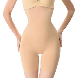 2023 Best Selling Tummy Control Waist Training Butt Lifter Body Shaper Beige-HV