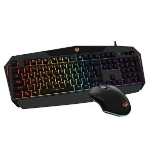 Meetion MT-C510 Rainbow Backlit Gaming Keyboard and Mouse-HV