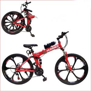 Aluminium Hummer 24 Inch Bicycle Red GM52-r-HV