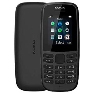 Nokia 105 Ta-1203 Single Sim Gcc Black-HV