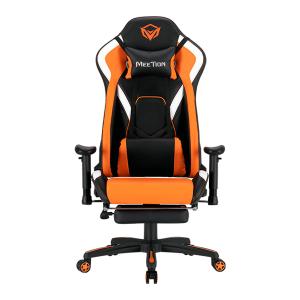 Meetion MT-CHR22 Gaming Chair Black+Orange-HV
