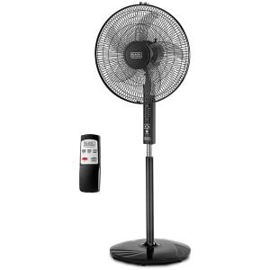 Black+Decker 16 Inch Stand Fan With Remote FS1620R-B5-HV