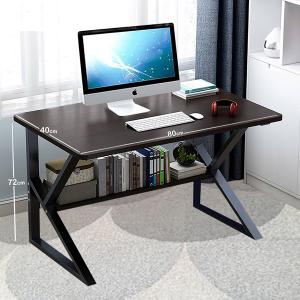 Small Laptop Desck With Shelf Black GM549-6-bl-HV