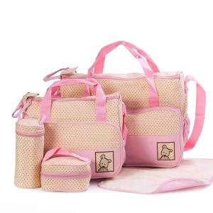 5 In 1 Multifunctional Baby Diaper Bag GM276-4-HV