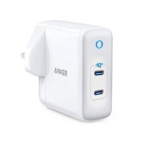 Anker A2626KD1 PowerPort PD+2 Port Wall Charger Gray and White-HV