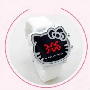 Hello Kitty LED Digital Watch White-HV