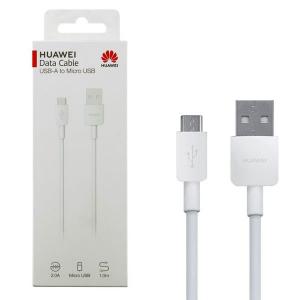 Huawei USB-A to Micro USB Data Cable, White -HV