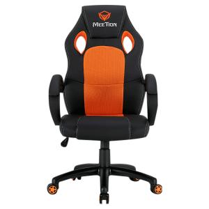 Meetion MT-CHR05 Gaming Chair Black+Orange-HV