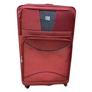 QTS 24-Inch Travelling Trolley Bag, Red-HV
