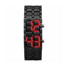 Samurai Metal Bracelet LED Digital Watch for Men & Women-LSP