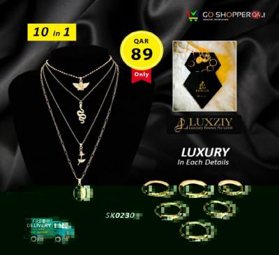 LUXZIY SK0230 10 in 1 Jewellery With Gift Box 03