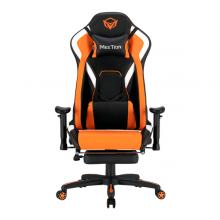Meetion MT-CHR22 Gaming Chair Black+Orange-LSP