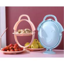GO HOME Foldable 3 Ply Double Layer Fruit Tray03