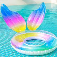 Rainbow Swimming Ring Fish Tail-LSP