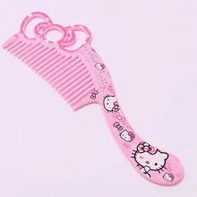 Hello Kitty Plastic Princess Comb Hollow Bowknot-LSP
