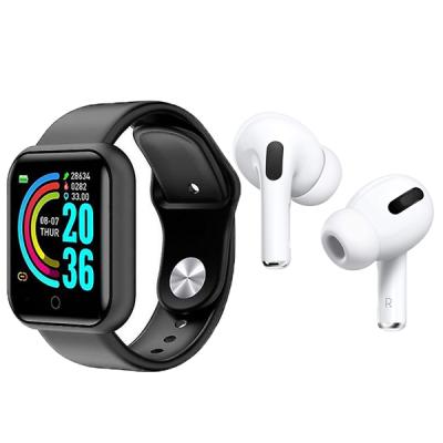 Hezo Italy D20 Smart Watch And Airpods Pro Combo03