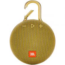 JBL CLIP 3 Portable Bluetooth Speaker, Gold