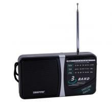 Geepas GR6821 3 Band Radio  Am/Sw/Tv/Fm Portable Radio-LSP