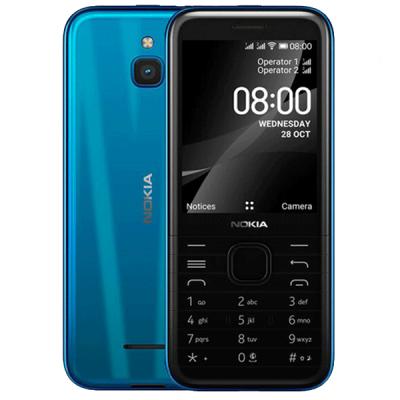 Nokia 8000 4G Ta-1311 Dual Sim Gcc Blue-LSP