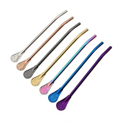 Stainless Steel Straw Spoon -LSP