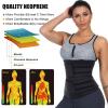 SWEATFIT Adjustable Slimming Waist Trimmer Black-6765-01