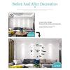 2021 Top Selling 3D Wallpaper Sticker Clock Small-8169-01