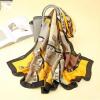 Printed Imitation Silk Scarf-7011-01