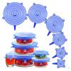 BPA Free Silicon Lids For Kitchen Essential 2 Sets/12pcs-11175-01