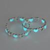 Signature Collections Glow In Dark Luminous adjustable Rings 2Pcs-6308-01