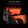 Meetion MT-CHR25 Gaming Chair Black+Orange-9928-01