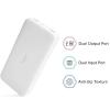 Xiaomi Redmi 20000mAh 18W Fast Charging Li-Polymer Power Bank USB Type C and Micro USB Ports, White-2749-01