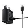 Samsung EP-TA20UBECGAE Travel Adapter AFC 15W USB Type-C, Black-2383-01