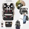 2 in 1 Multifunctional Baby Diaper Bag Backpack Black GM276-5-bl-9716-01