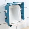 Wall Mounted Kitchen Side Dish 6 Layers Blue-7211-01