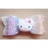 Hello Kitty Shiny Bow Hairpin-6735-01