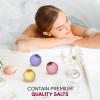 Dried Flower Explosive Bath Salt Bath Ball 80g 6Pcs-9497-01