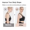 GO FIT 2021 Hot selling Adjustable Back Posture Corrector White Color-4928-01