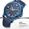 Naviforce 9177 Mens Leather Strap Watch Waterproof NF9177-8451-01