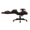 Meetion MT-CHR15 Gaming Chair Black+White+Orange-9880-01