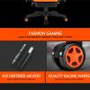 Meetion MT-CHR22 Gaming Chair Black+Orange-9908-01