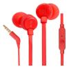 JBL Tune 110 in Ear Headphones with Mic Red-10147-01