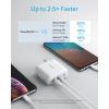 Anker PowerPort III Duo 2C White A2628K21-6882-01