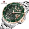 Naviforce Tarrant Men Watch Silver Green, NF9191 -8521-01