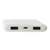 Krypton KNPB5361 10000mAh Dual USB Power Bank, White-3501-01